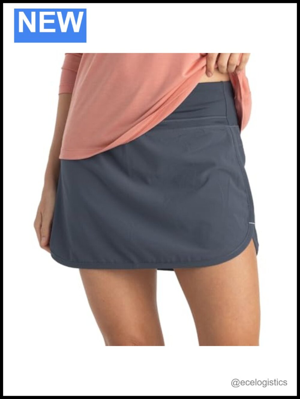 Women's Athletic Skort Quick-Dry with Liner, High Stretch